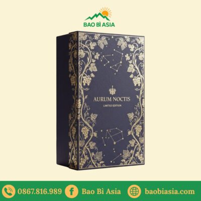 HĐR30 - Hộp giấy mỹ thuật cao cấp đựng rượu phiên bản giới hạn