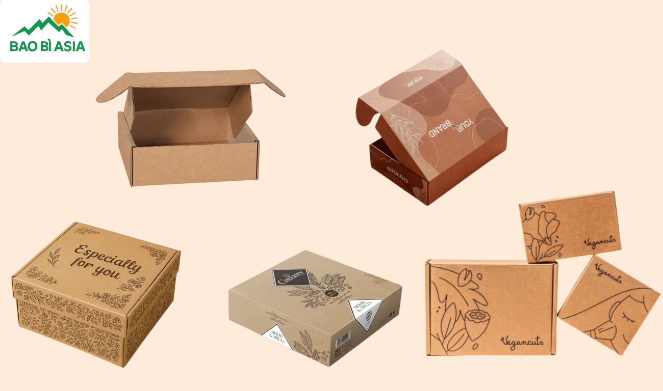 Hộp Carton đóng hàng ứng dụng vào ngành thương mại điện tử