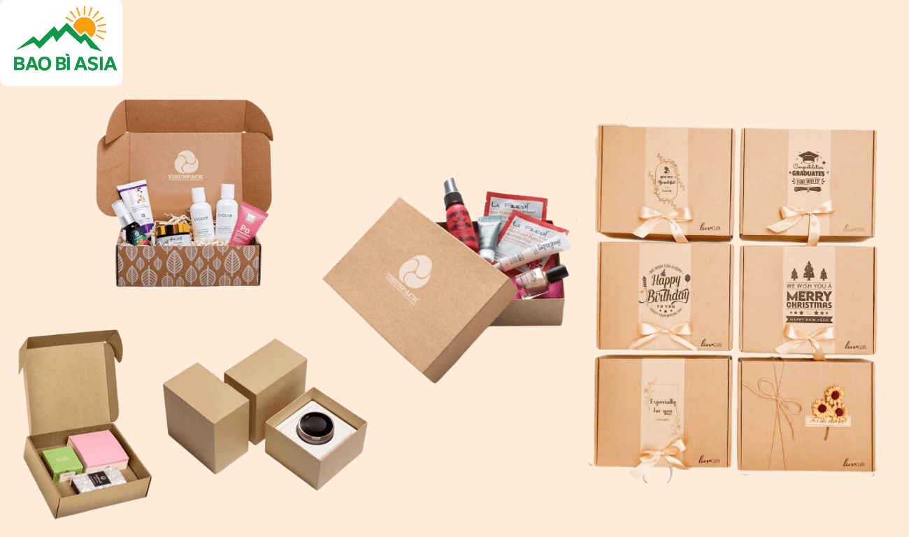 Hộp Carton đóng hàng cho ngành mỹ phẩm