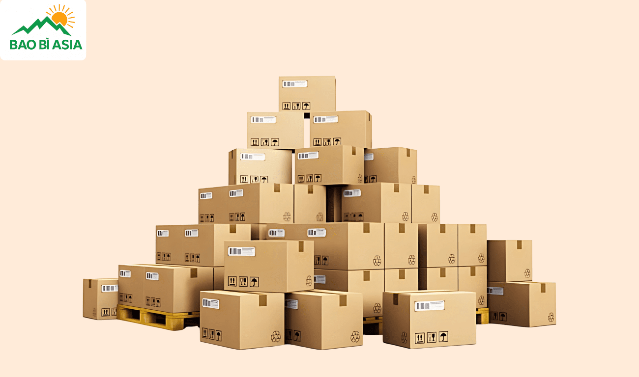 Hộp Carton đóng hàng cho ngành vận chuyển