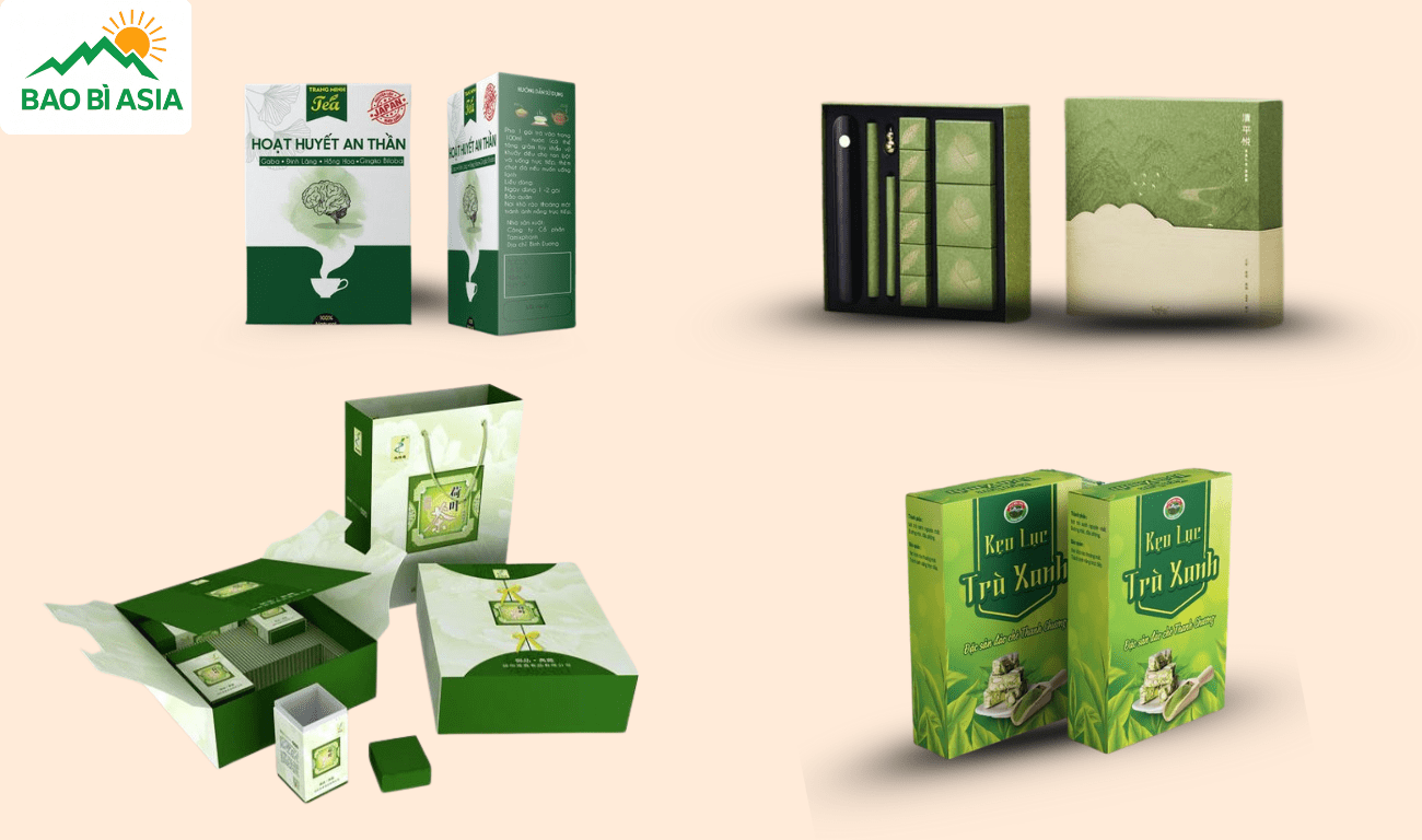 Hình ảnh hộp giấy đẹp phổ biến tại Bao Bì Asia