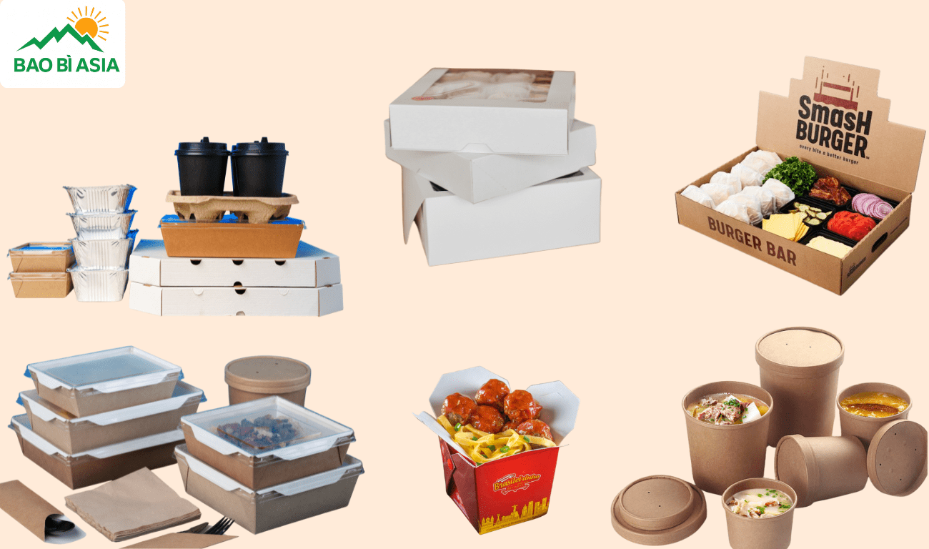 Bảo quản hộp giấy đựng đồ ăn