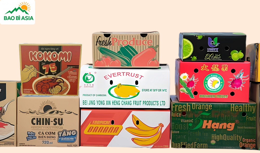 Thùng Carton theo yêu cầu