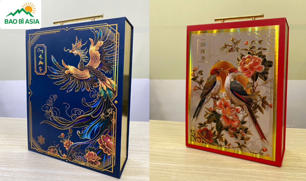 Hộp cứng dạng kéo 2 Bao Bì Asia