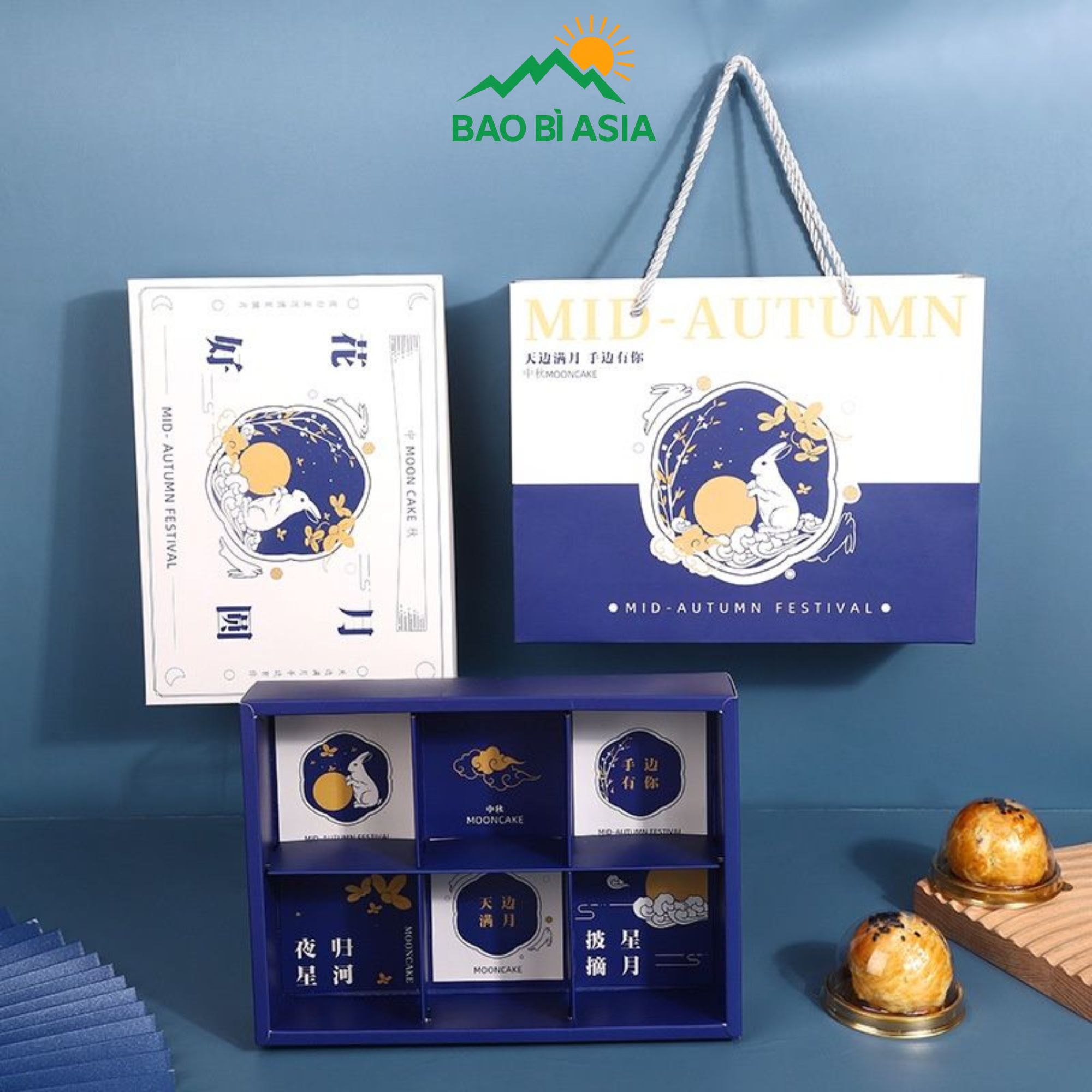Hộp giấy đựng bánh trung thu đẹp 13