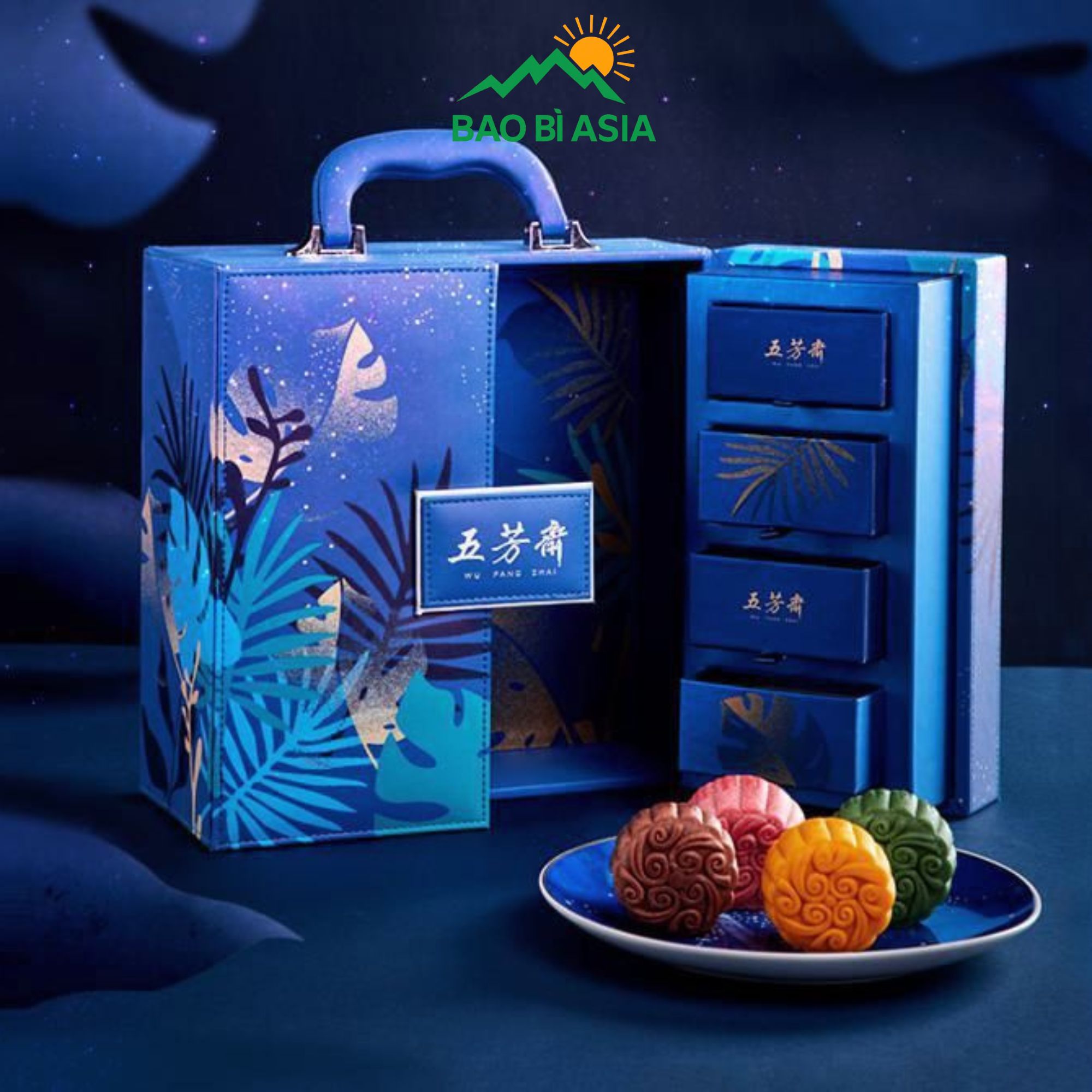 Hộp giấy đựng bánh trung thu đẹp 16