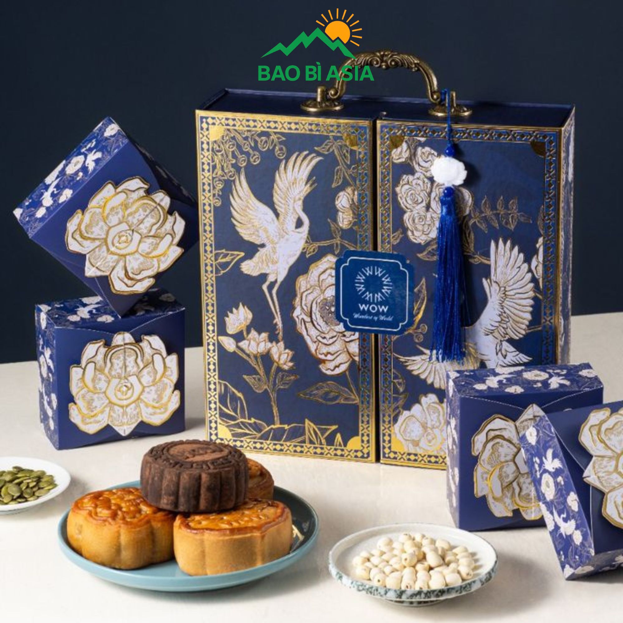 Hộp giấy đựng bánh trung thu đẹp 18