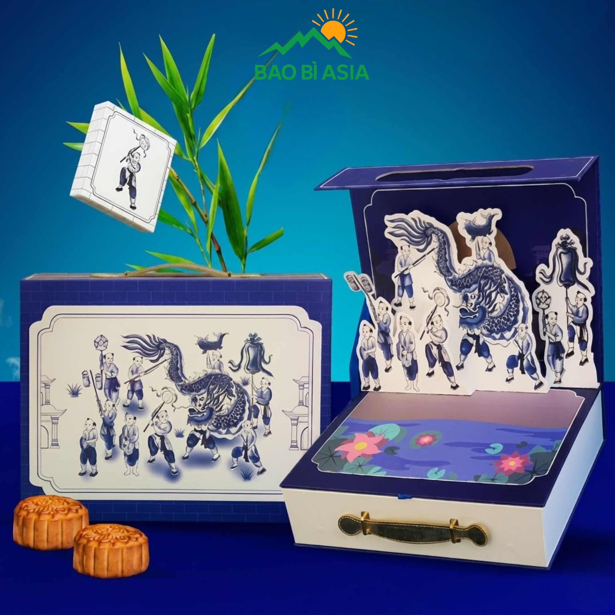 Hộp giấy đựng bánh trung thu đẹp 35