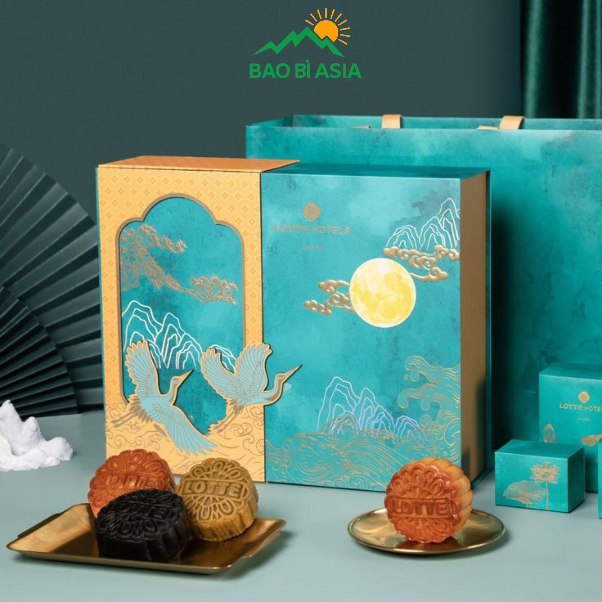 Hộp giấy đựng bánh trung thu đẹp 6