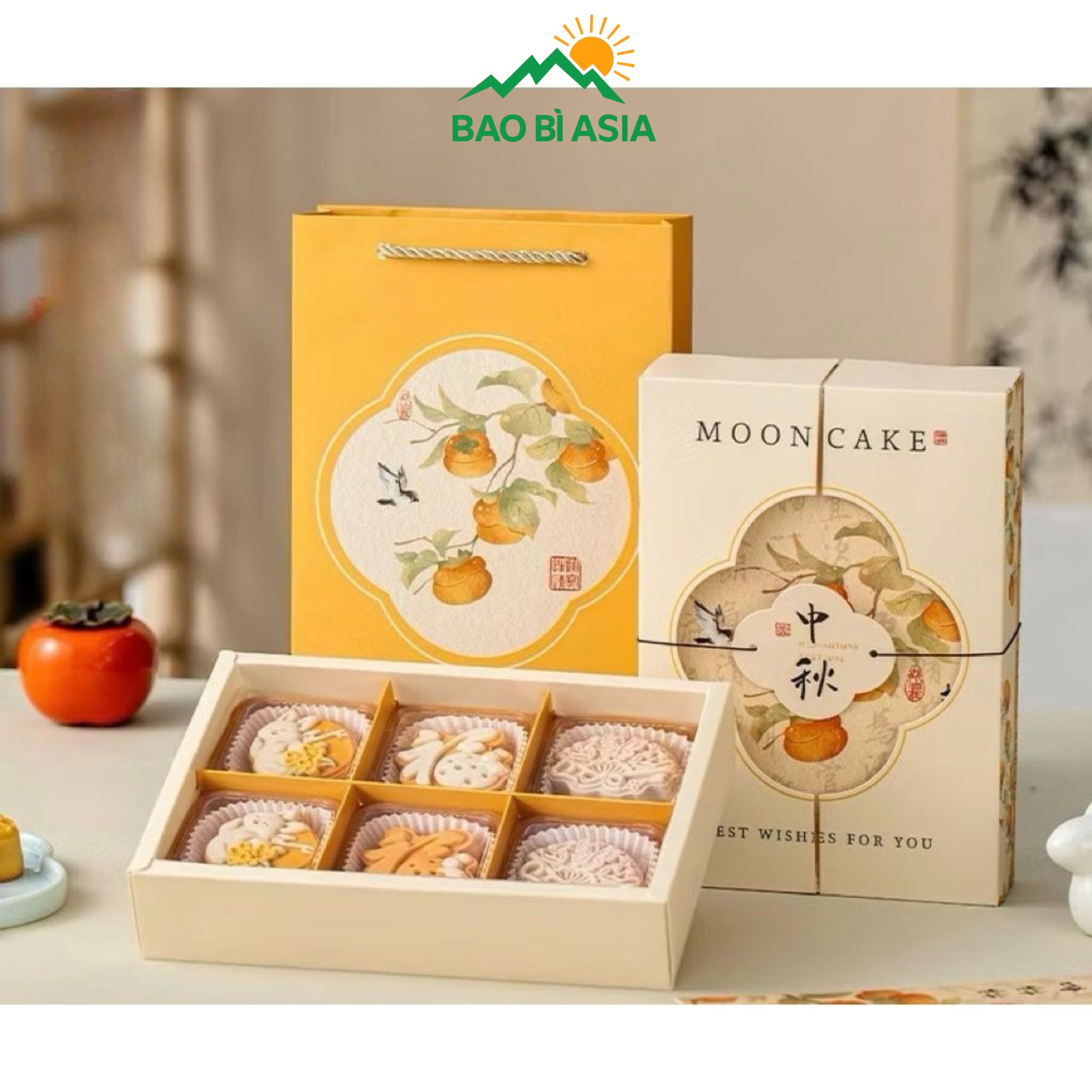 Hộp giấy đựng bánh trung thu đẹp 9