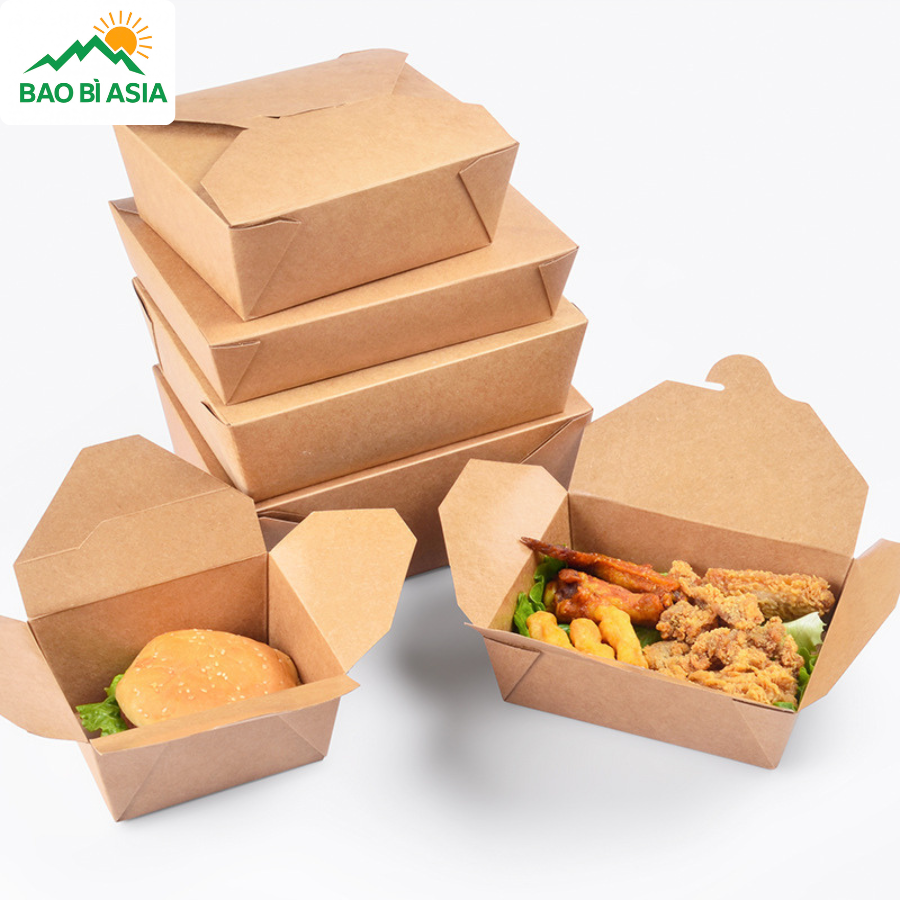 Hộp giấy đựng thức ăn