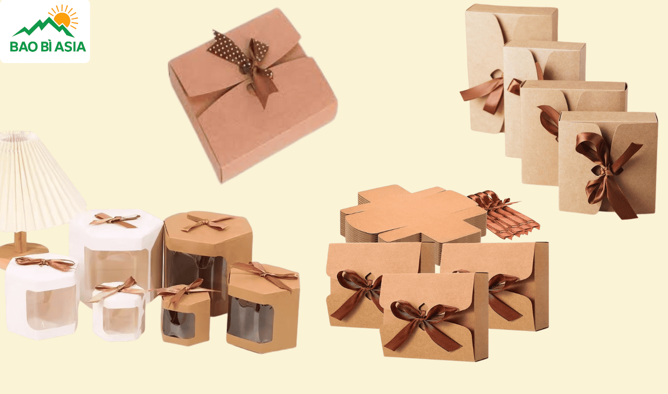 Hộp quà giấy Kraft