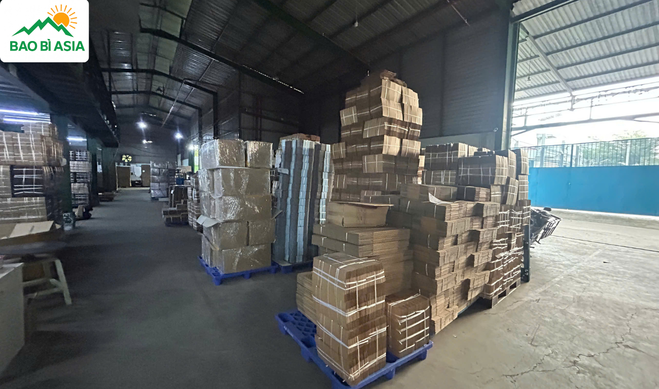 Xưởng sản xuất của Bao Bì Asia