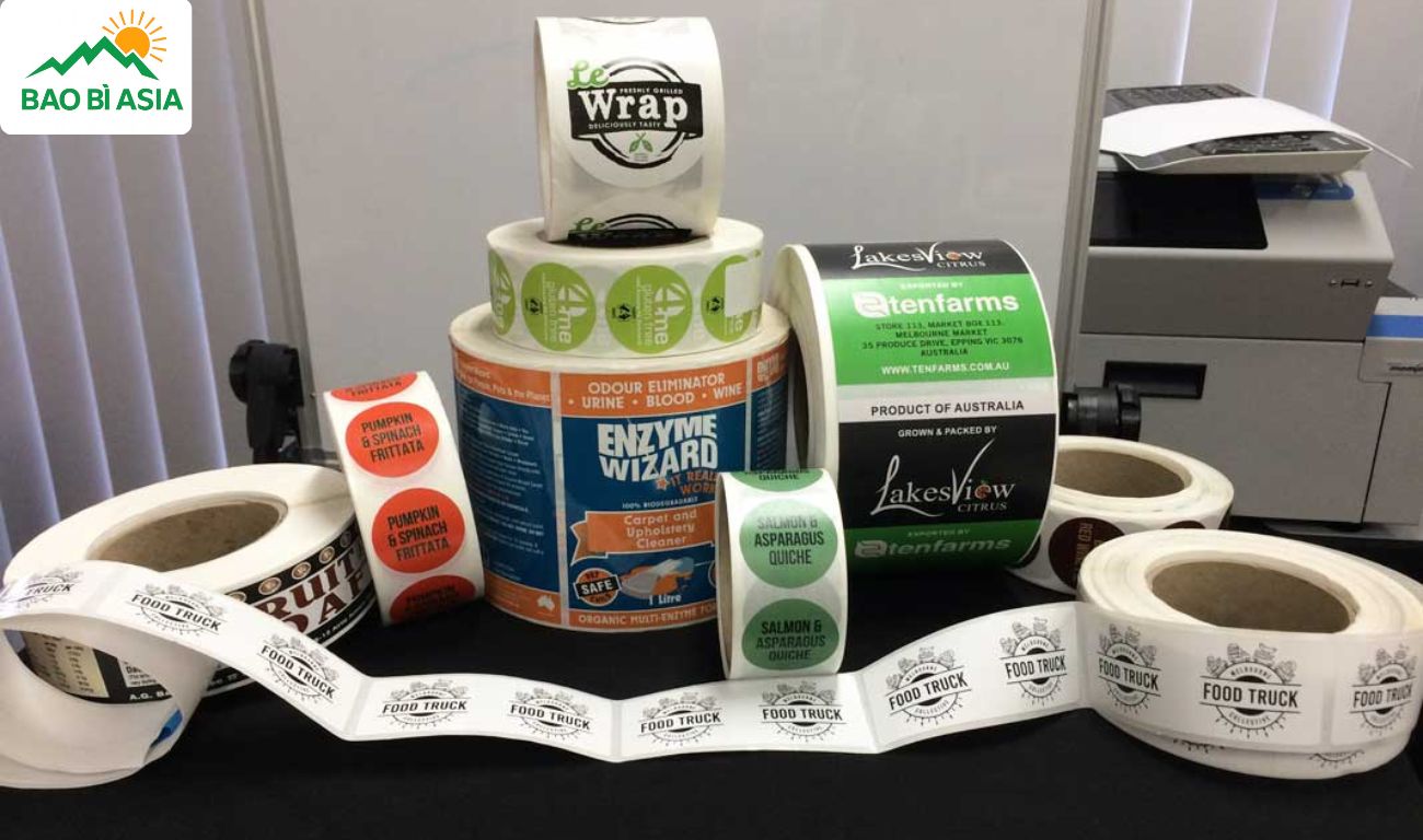 Decal cuộn ngành công nghiệp