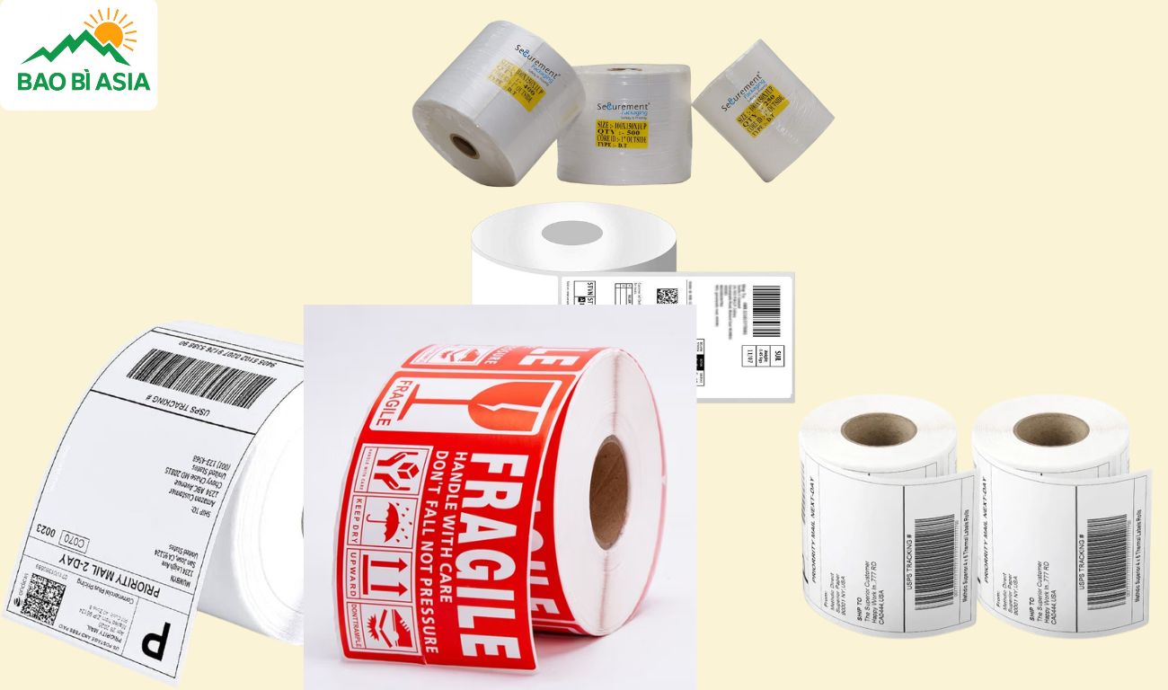 Decal cuộn ngành thương mại điện tử