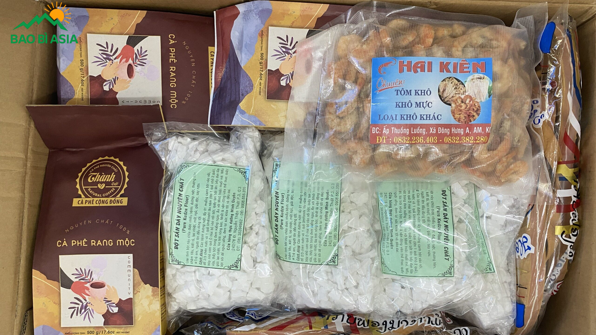 Kỹ thuật đóng gói cho hàng hóa thực phẩm và hàng tiêu dùng 