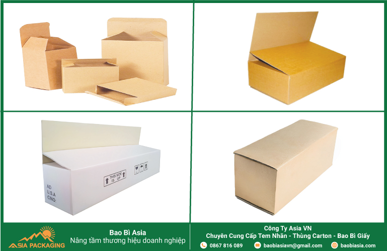 Thùng carton nắp chồm