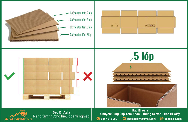 Thùng carton số lượng lớn