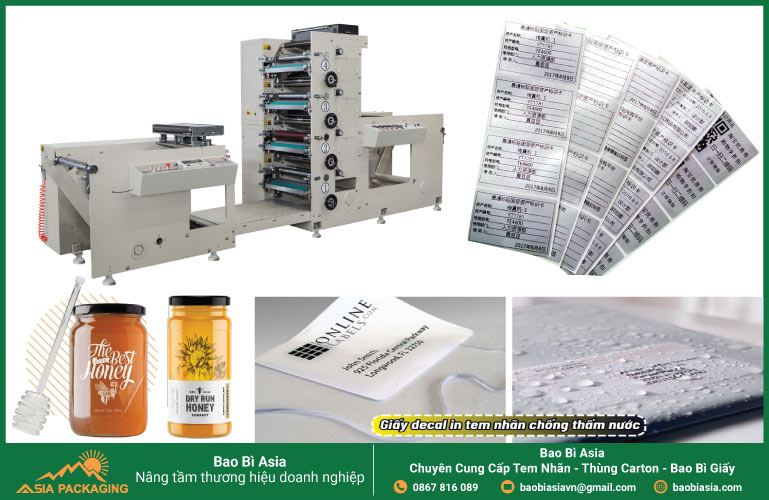 Ứng dụng khi in Flexo trong công nghiệp