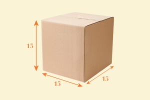 Hộp Carton đóng hàng 15x15x15 cm