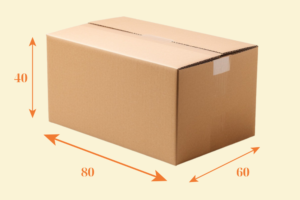 Hộp Carton đóng hàng 80x60x40 cm