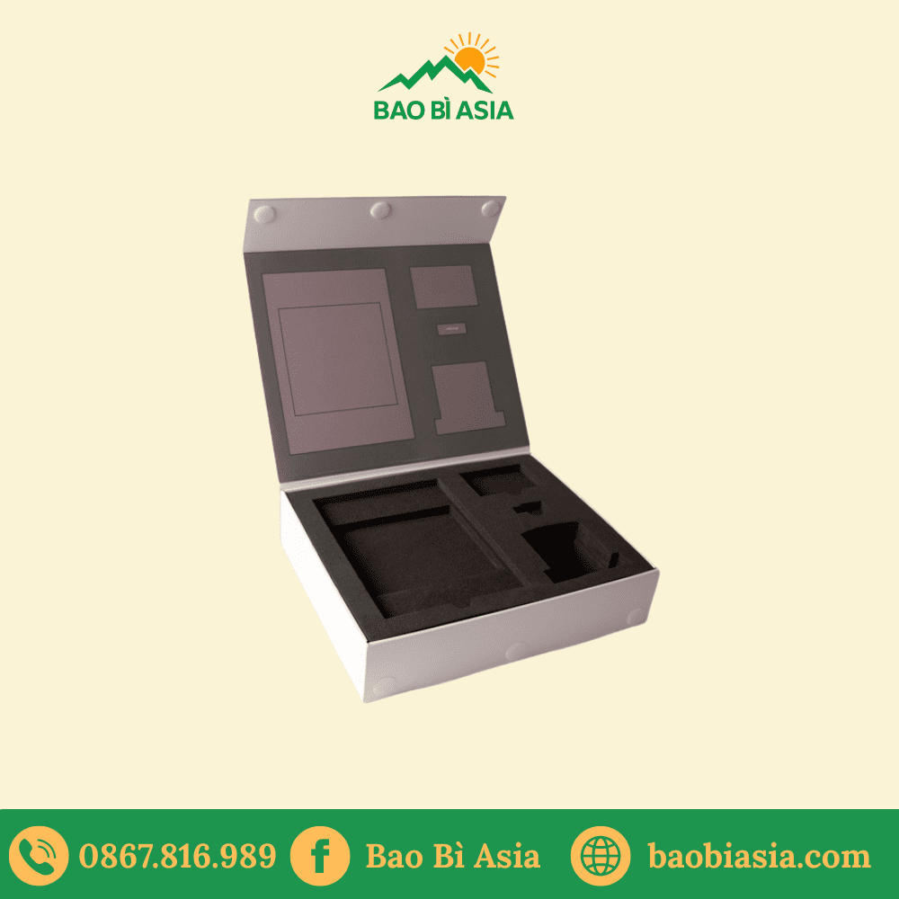 Hộp giấy cứng bản lề HGC28