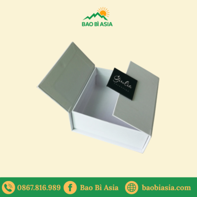 Hộp giấy cứng nắp mở hai cánh HGC17