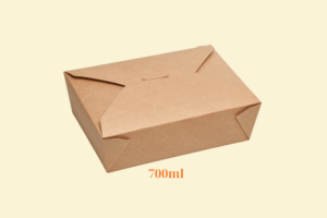 HGK01 – Hộp Kraft thức ăn mang đi 700 ml
