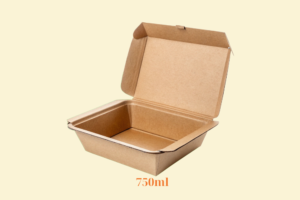 HGK10 – Hộp Kraft nắp giấy 750 ml
