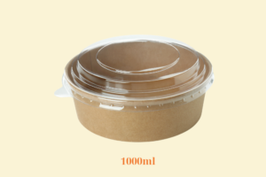 HGK15 – Hộp Kraft nắp PP 1000 ml