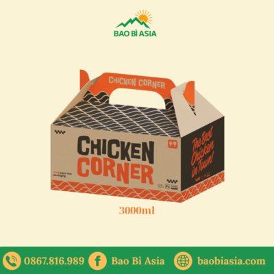 HGK23 – Hộp Kraft gà hộp lớn 3000ml