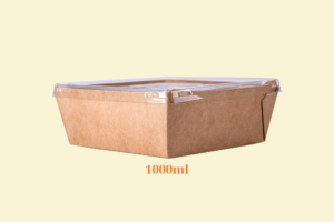 HGK27 – Hộp Kraft vuông 1000ml
