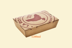 HGK32 – Hộp Kraft chữ nhật 1200 ml