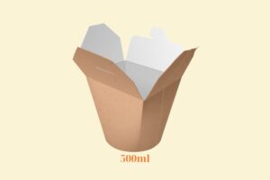 HGK46 – Hộp Kraft đựng mì 500 ml