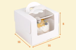 Hộp giấy bánh kem nhỏ HG08