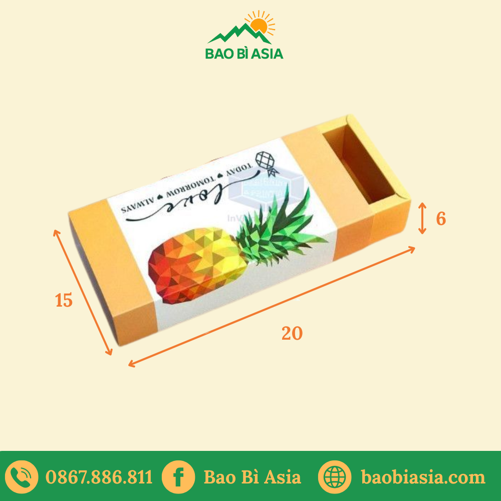 Hộp giấy bánh quy HG07
