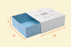 Hộp quà giấy trượt 2 lớp HQG09
