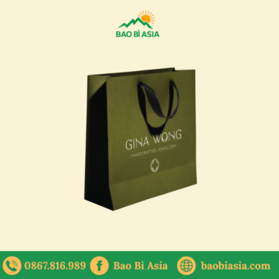 TG08 Túi Giấy Couche In Logo Doanh Nghiệp 38 x 13 x 30 cm