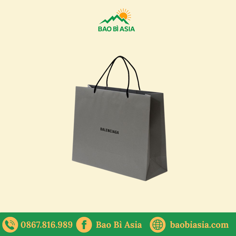 TG18 Túi Giấy Thời Trang Quai Xoắn 30 x 14 x 38 cm