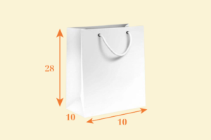 TK10 Túi Kraft đứng nhỏ 10×10×28