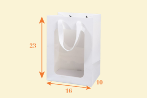 TK28 Túi Kraft cửa sổ A5 16×10×23