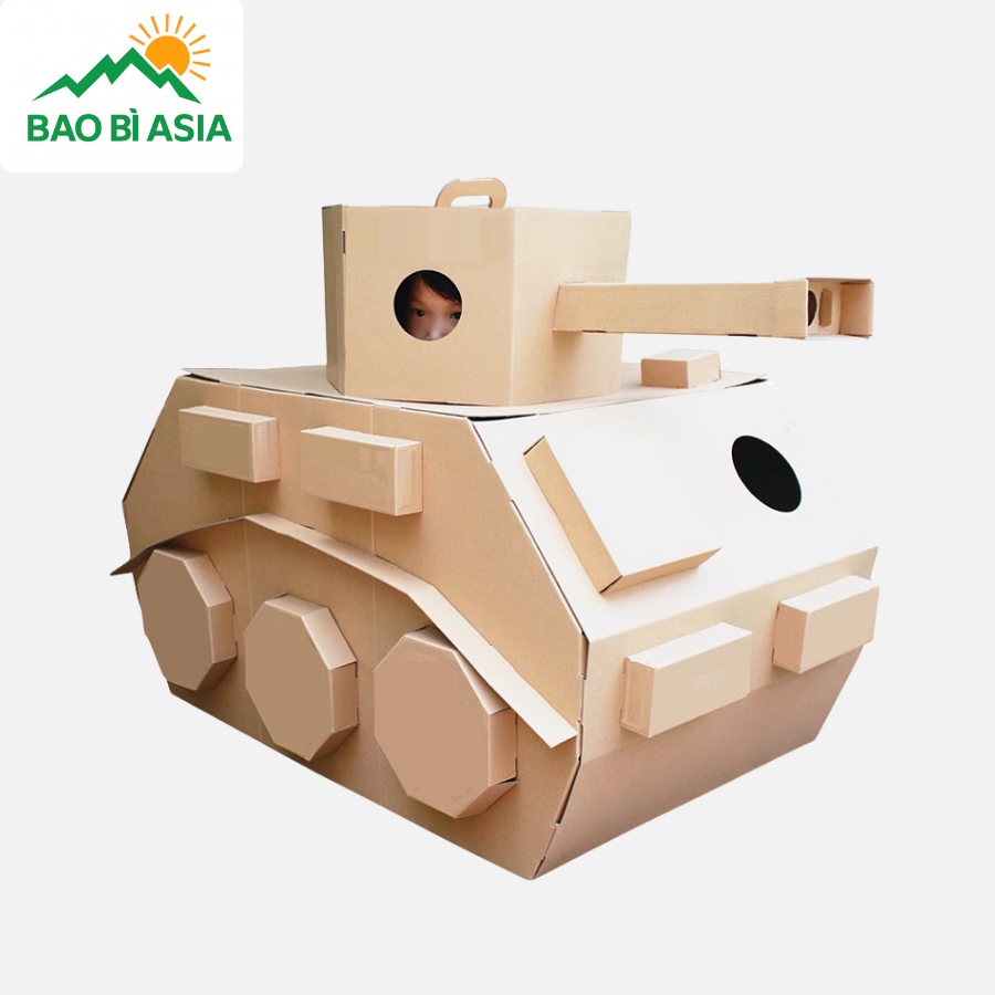 Mẫu xe tăng bằng giấy 6