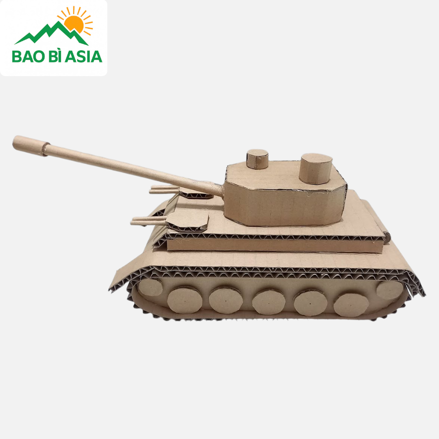 Mẫu xe tăng bằng giấy 7