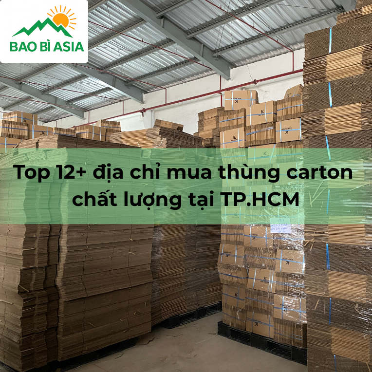 Địa chỉ mua thùng carton chất lượng tại TP.HCM