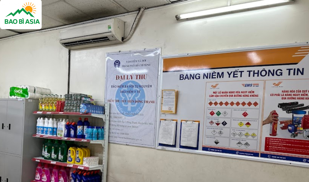Dịch vụ tại bưu điện Hóc Môn 