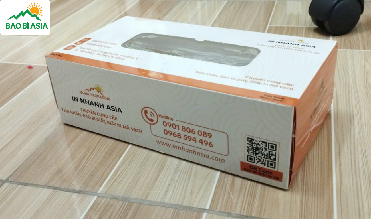 Hộp nắp dán