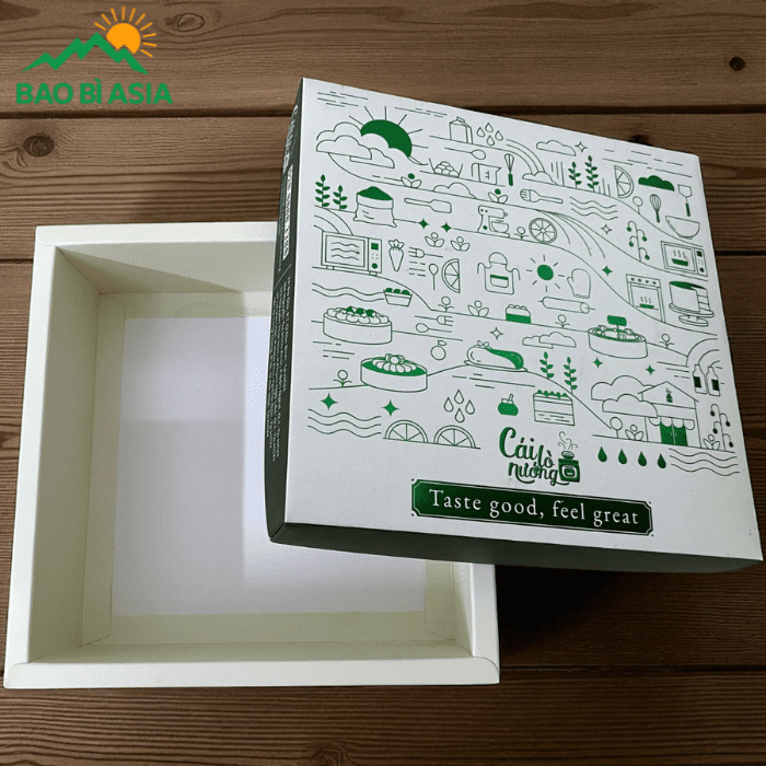 Mẫu hộp Carton tại Bao Bì Asia