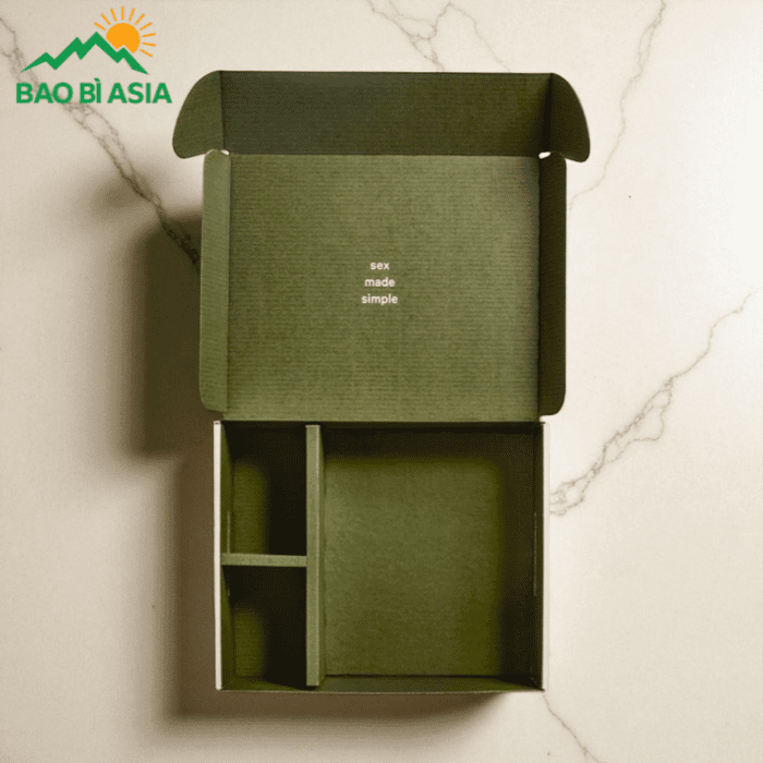 Mẫu hộp Carton tại Bao Bì Asia