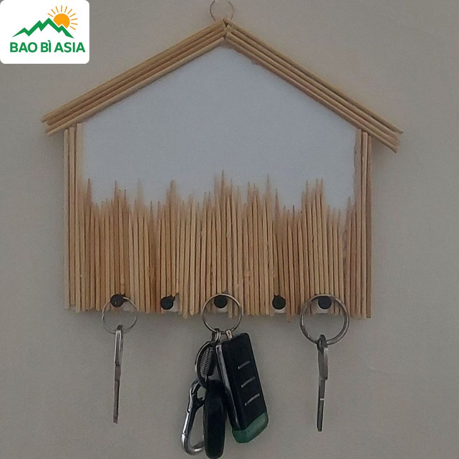 Làm kệ treo chìa khóa