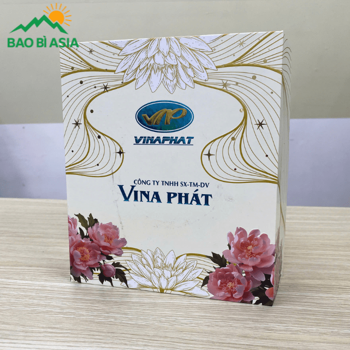 Mẫu hộp giấy cứng tại Bao Bì Asia